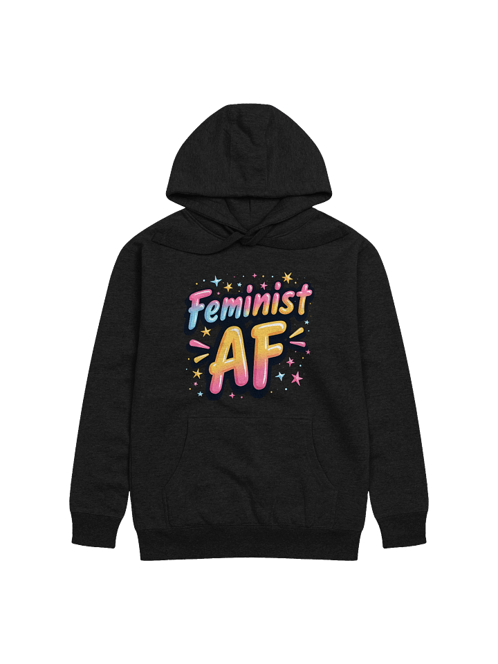 Feminist AF Sparkle Hoodie product image (1)