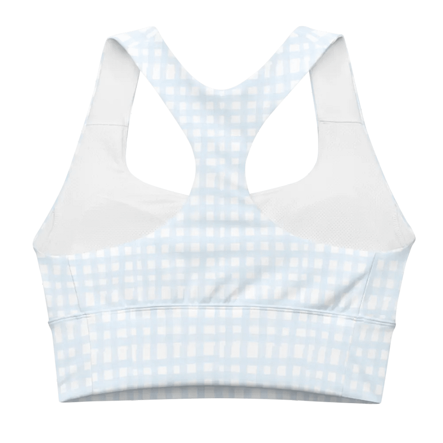 GINGHAM SPORTS BRA product image (2)