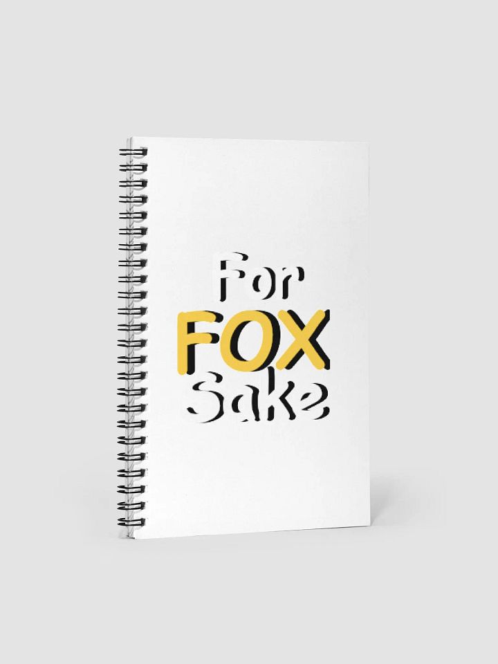 For Fox Sake Notebook product image (1)
