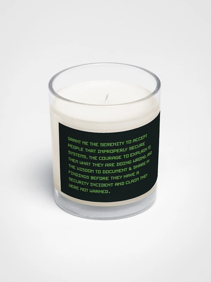 Serenity Candle - Black & Green product image (2)