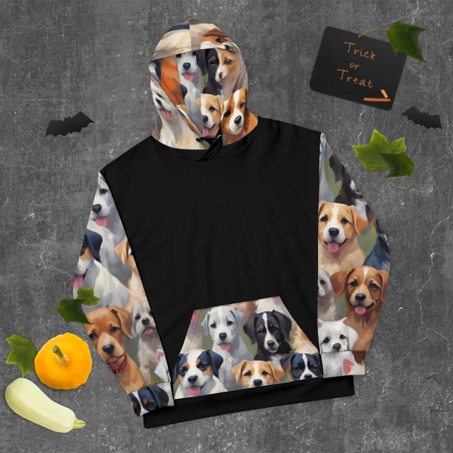 Paw-some Pup Parade Unisex Hoodie product image (9)