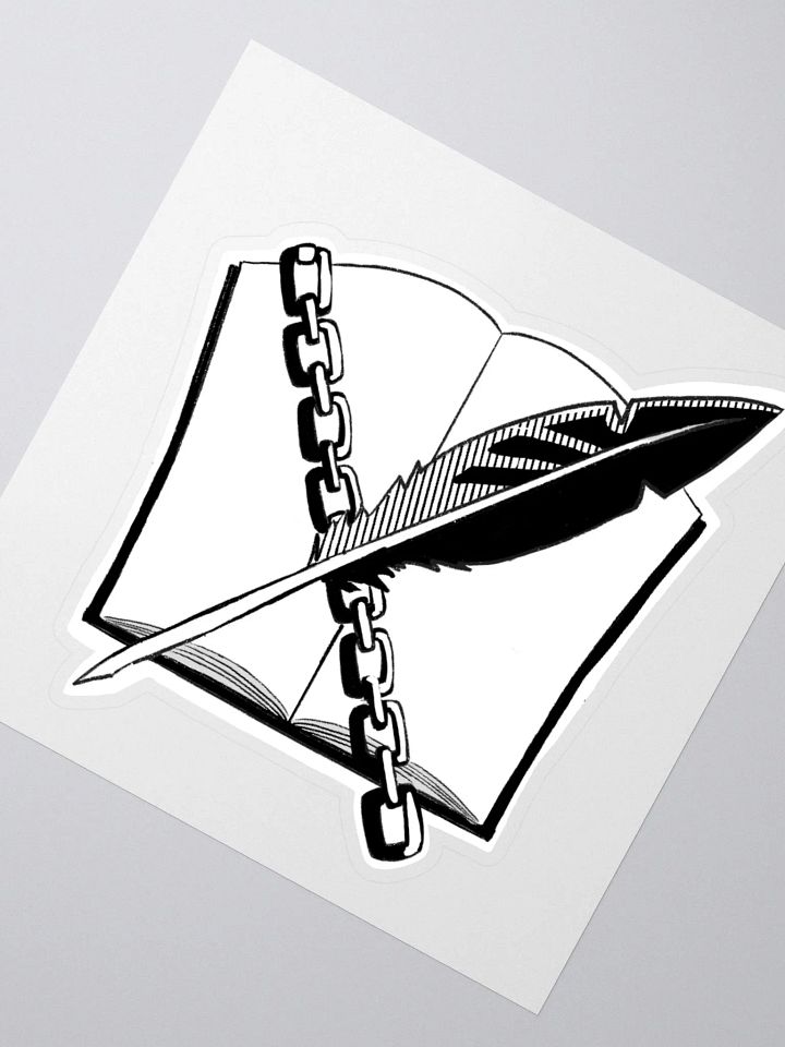 Ka-esh Black & White Symbol Sticker product image (2)