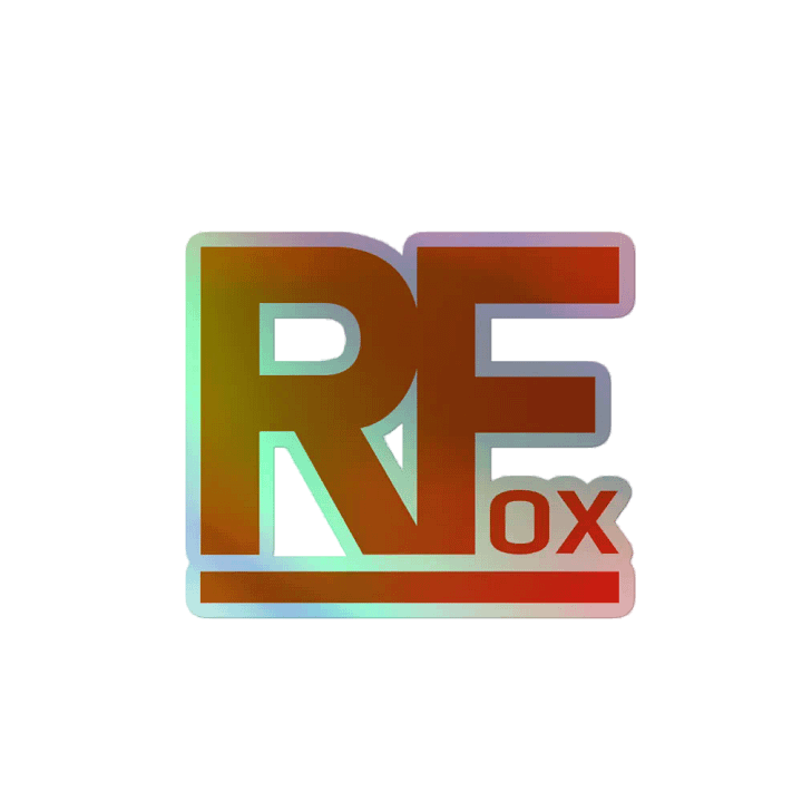 Foxy RF Holographic Sticker Set product image (2)