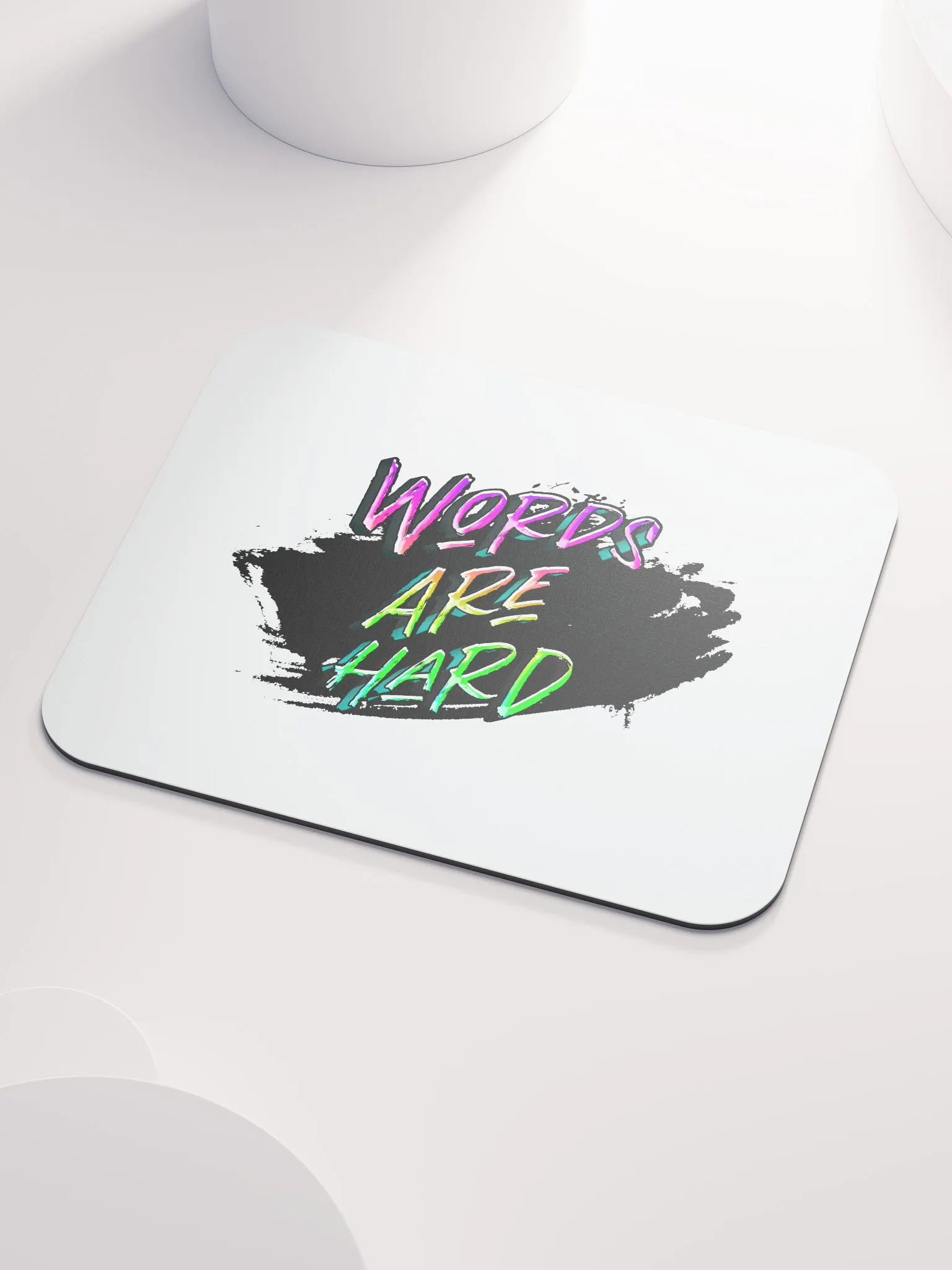 Synisisms Collection - Words Are Hard Mouse Pad product image (3)