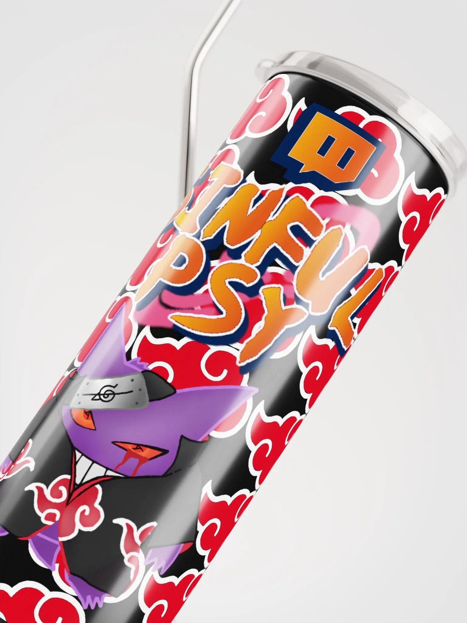 SinfulPsyTTV Gengar X Itachi (akatsuki) Tumbler product image (5)