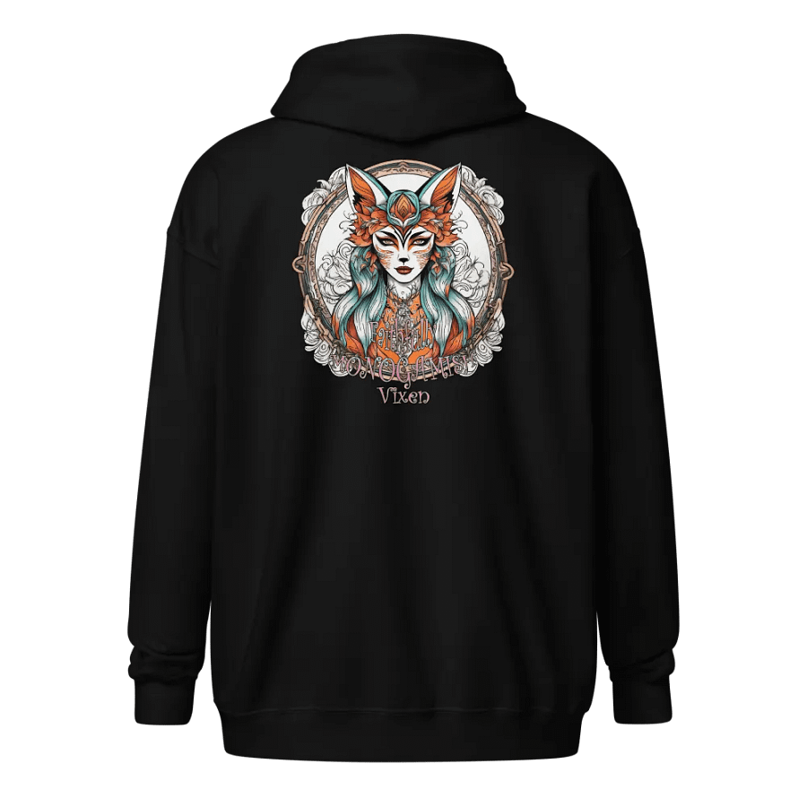 Faithfully Monogamish Vixen Zip Front Hoodie product image (1)