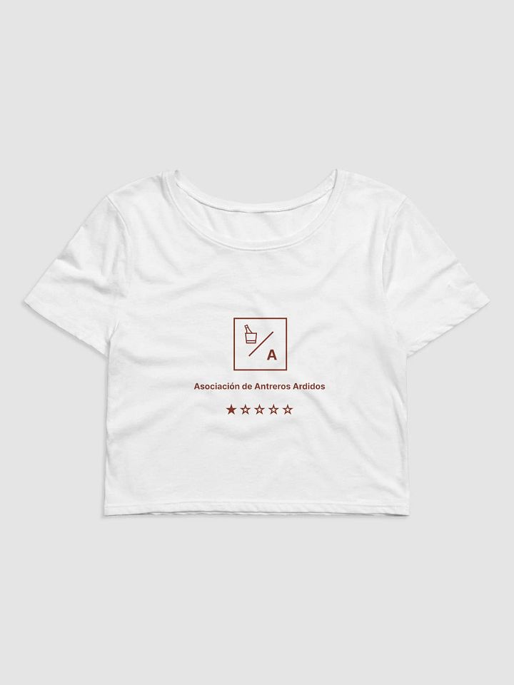 Crop top para las reinas de la noche. Blanco product image (1)