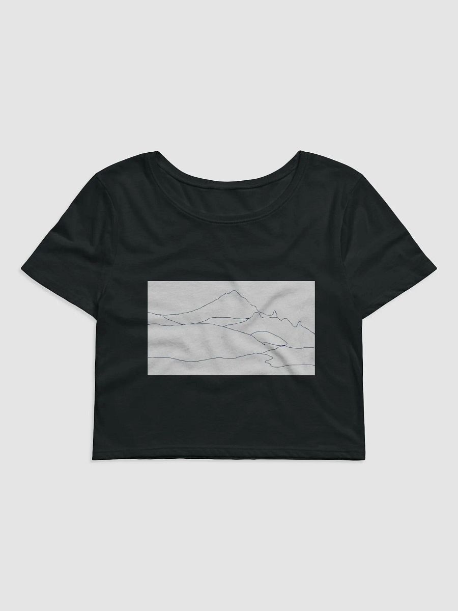 Gilbert Peak crop top (plain sketch outline) product image (1)
