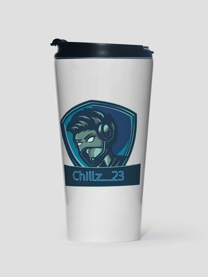 Chillz_23 Logo Stainless Steel Travel Mug product image (1)