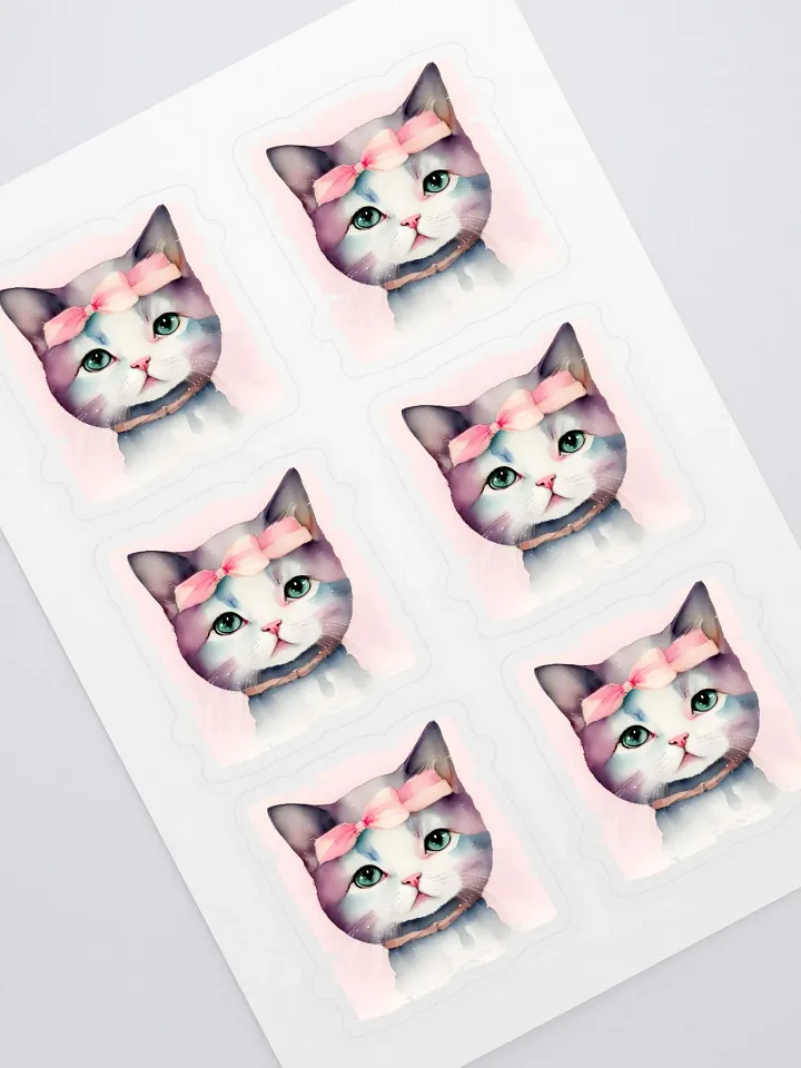 Pretty Kitty With Pink Bow product image (1)