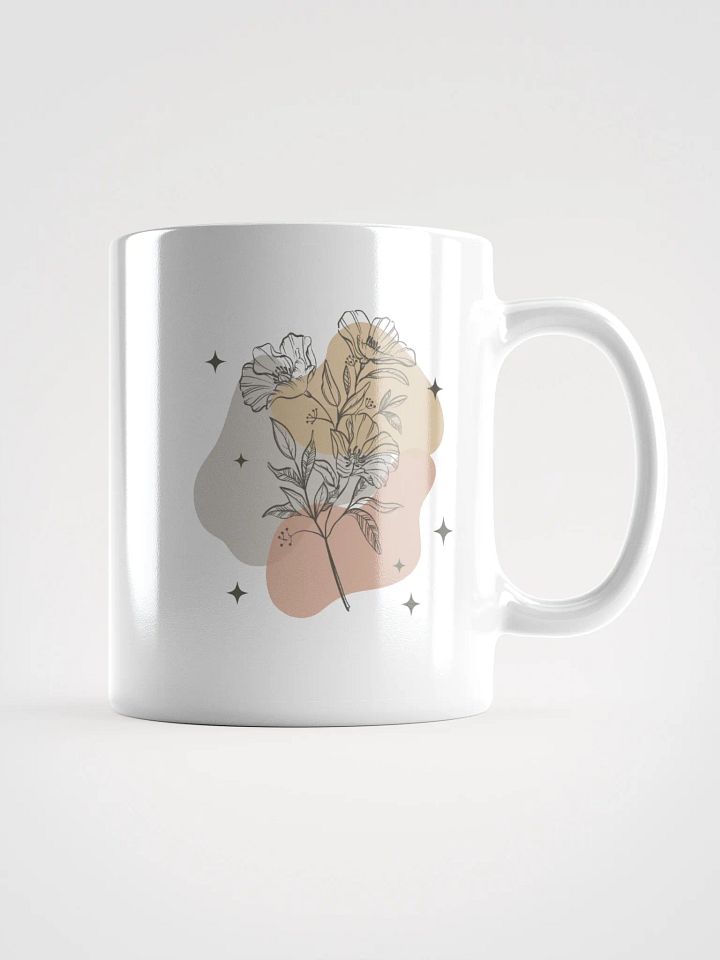 Abstract Floral Illustration Mug product image (1)