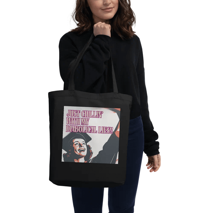 Diabolical Lies Graduation Cap Tote Bag product image (2)