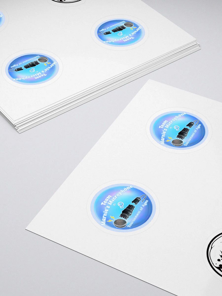 Team Marnie's Microphone - Sticker Sheet product image (4)
