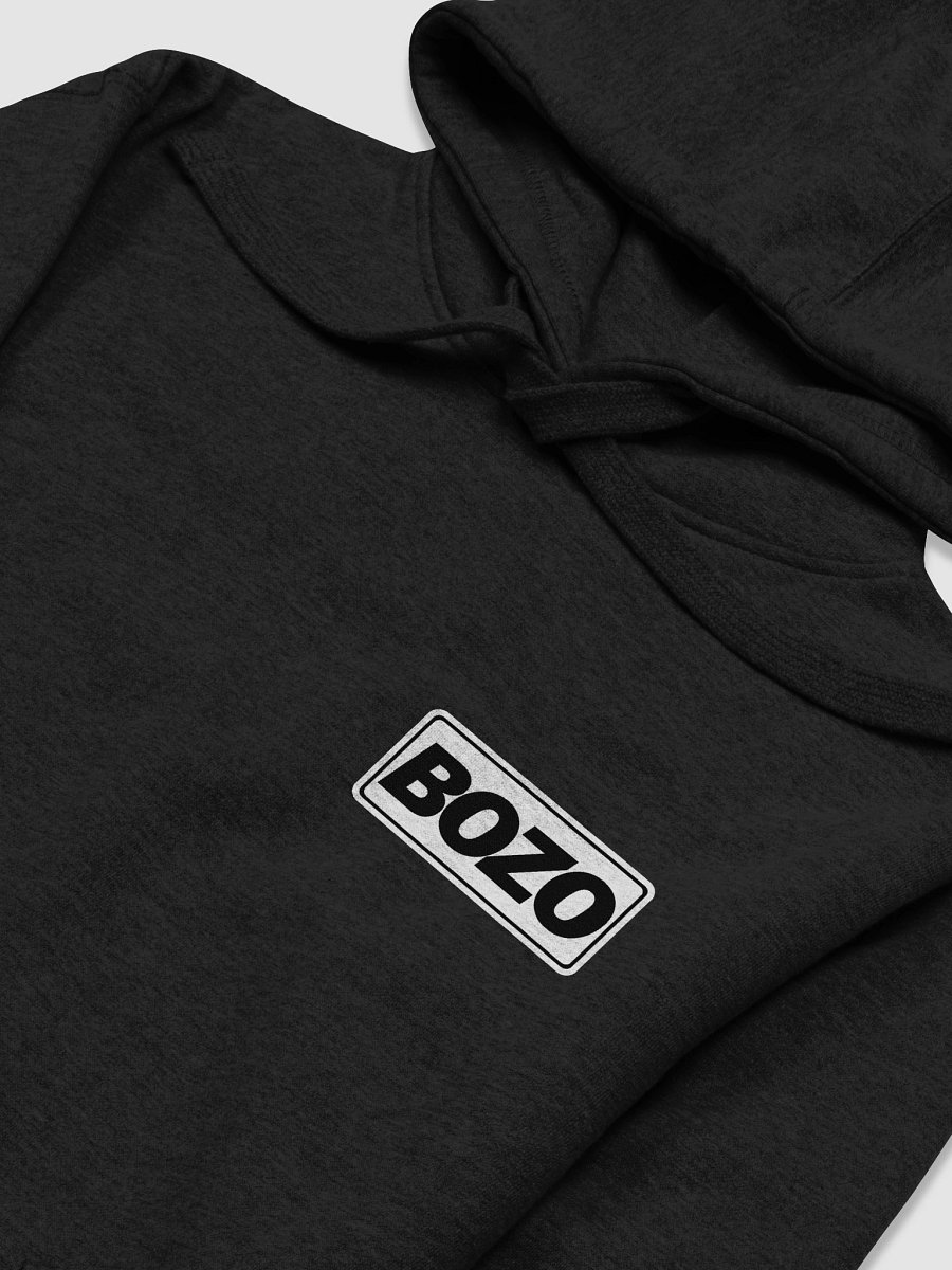 Bozo Logo Hoodie (Black&White) product image (3)