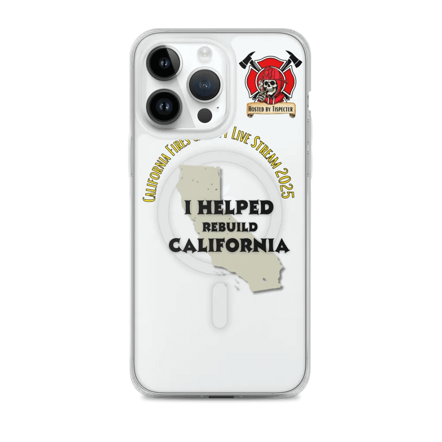 Chill Reaper 2k25 Cali Fires Charity iPhone Case - (LIMITED EDITION) product image (1)
