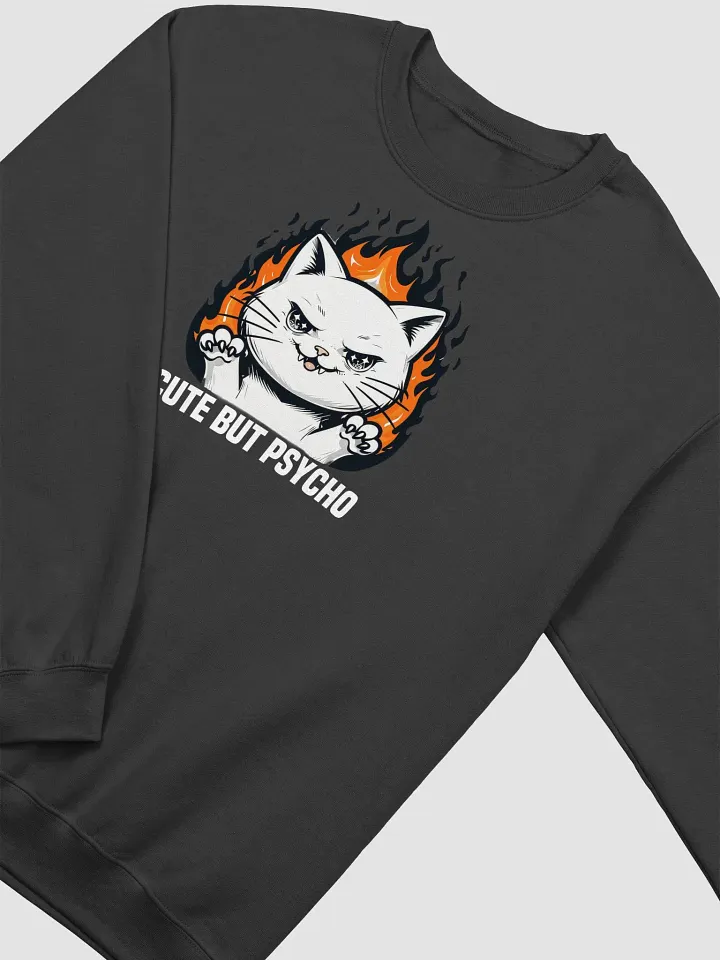 cute but psycho crewneck product image (2)