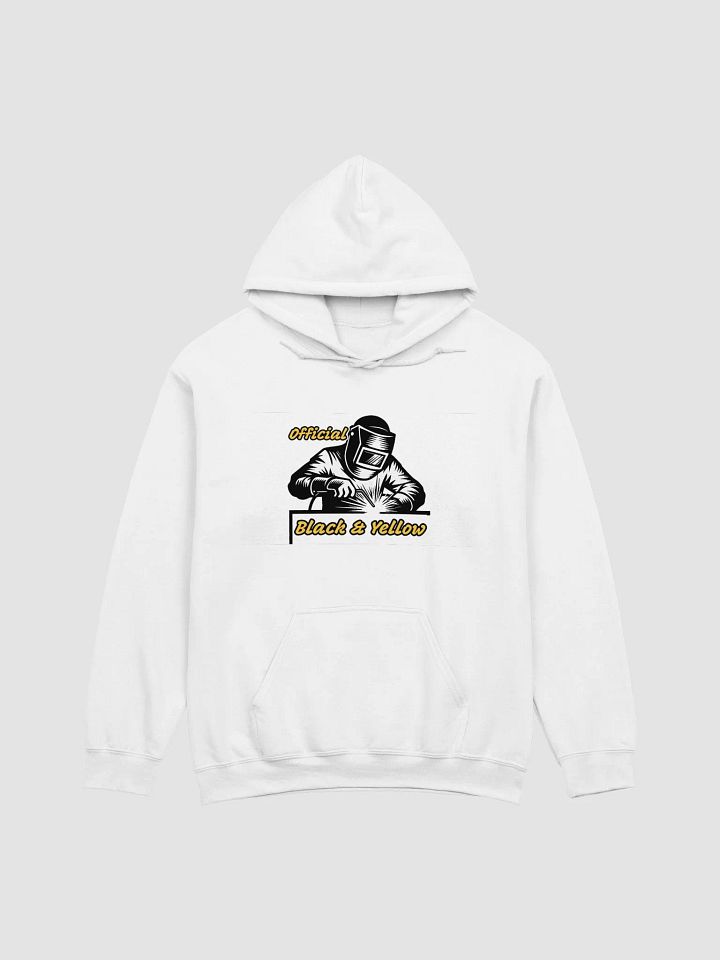 Official Black & Yellow Steel Welding Hoodie product image (1)