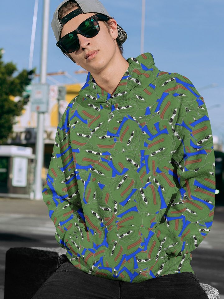 $PEPE Full Printed Unisex Hoodie product image (1)