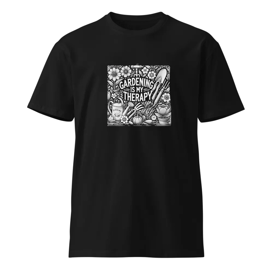 Gardening Therapy Illustrated T-Shirt product image (1)