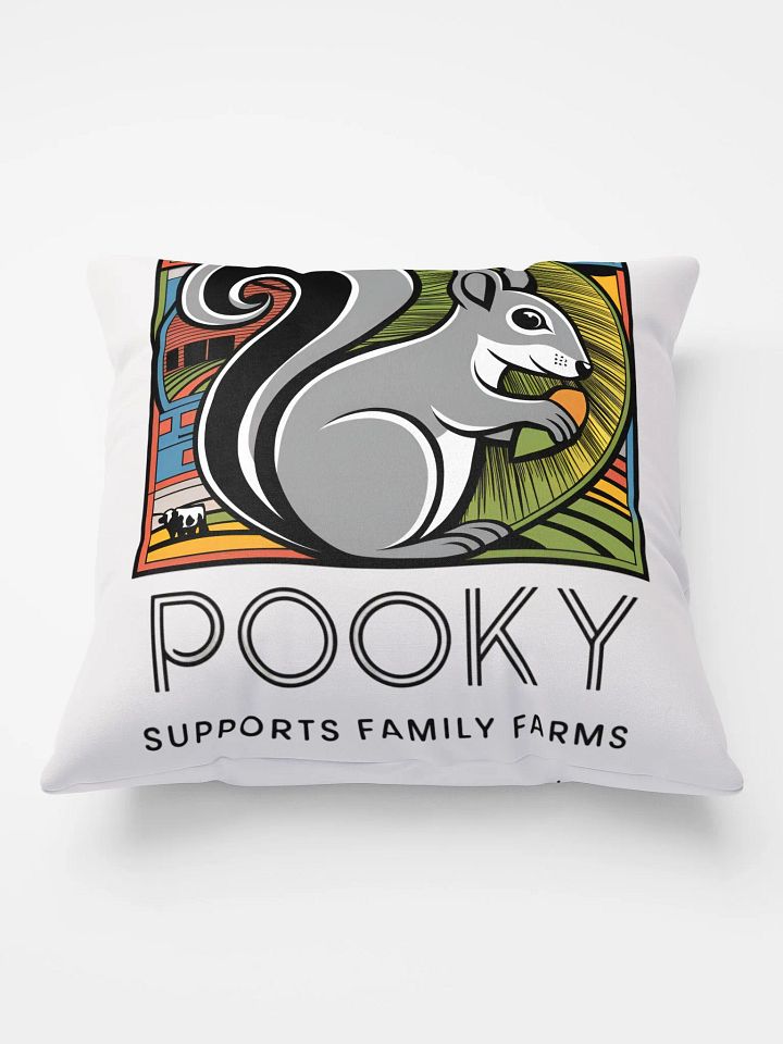 Pooky Supports Family Farms Pillow product image (1)