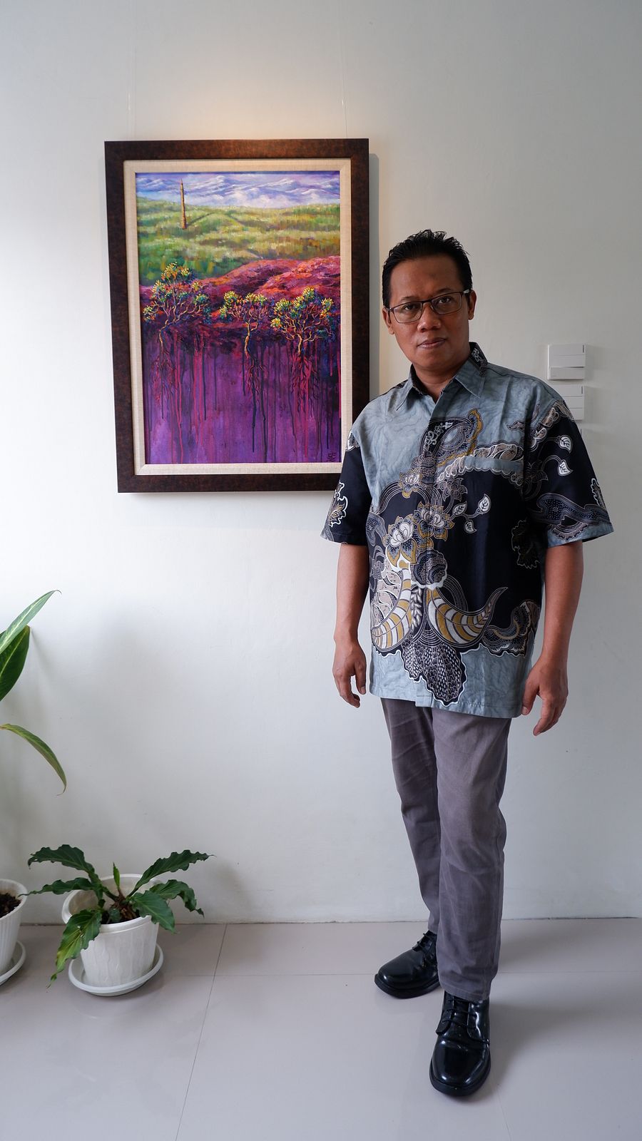 "Menara Paling Utara" Painting by Deni Je product image (5)