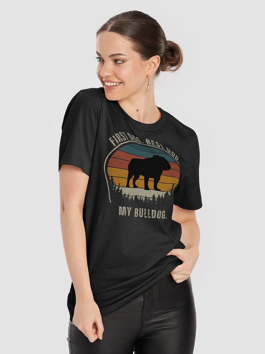 Bulldog Silhouette Graphic Tee product image (47)