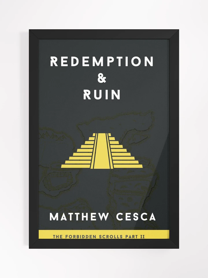 Redemption & Ruin Framed Book Cover Poster product image (6)