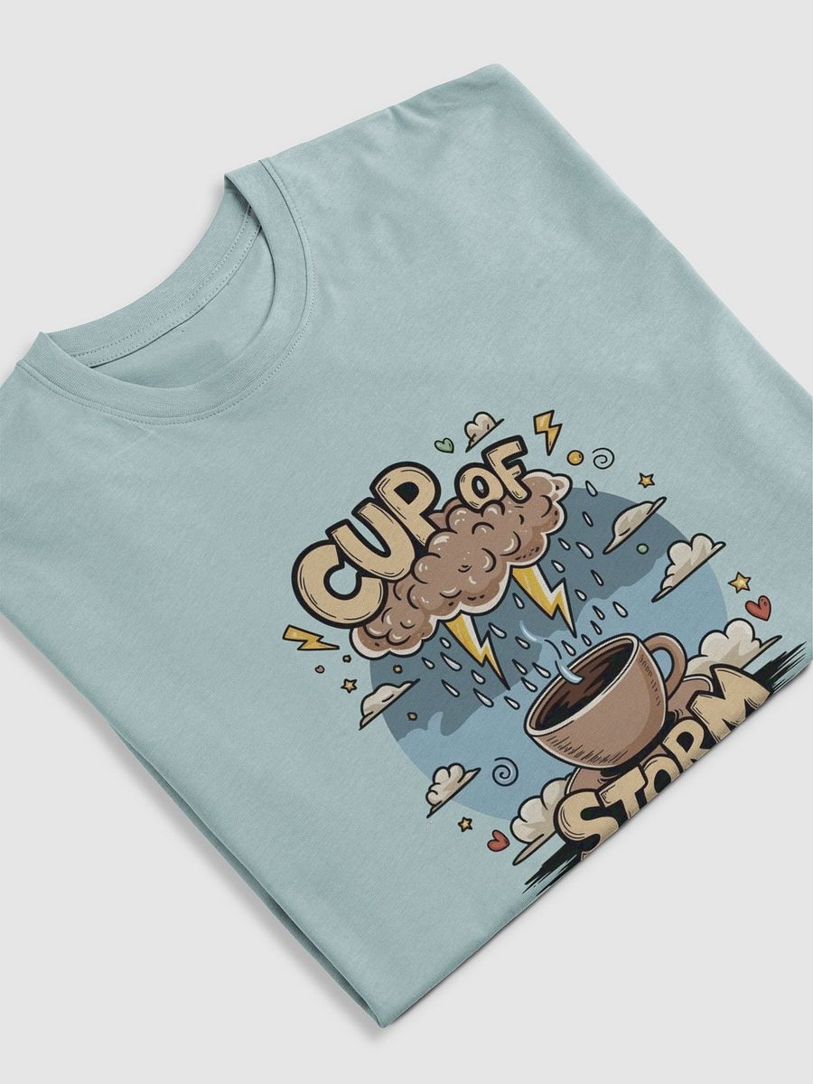 Stormy Sips Cartoon Cup Men's Tee product image (29)