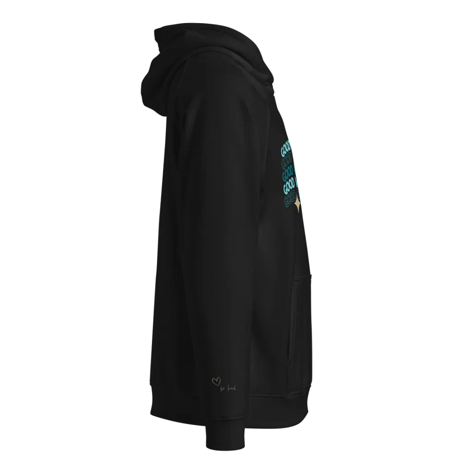 Good Vibes Clustered Eco Raglan Hoodie product image (5)