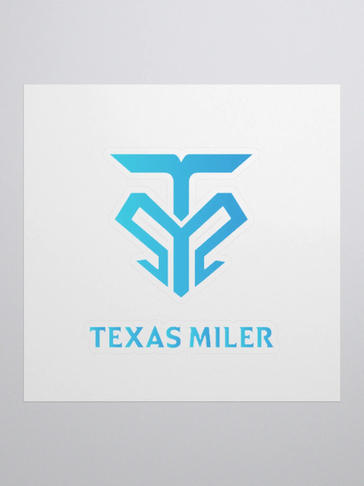 TexasMiler Logo Stickers product image (3)