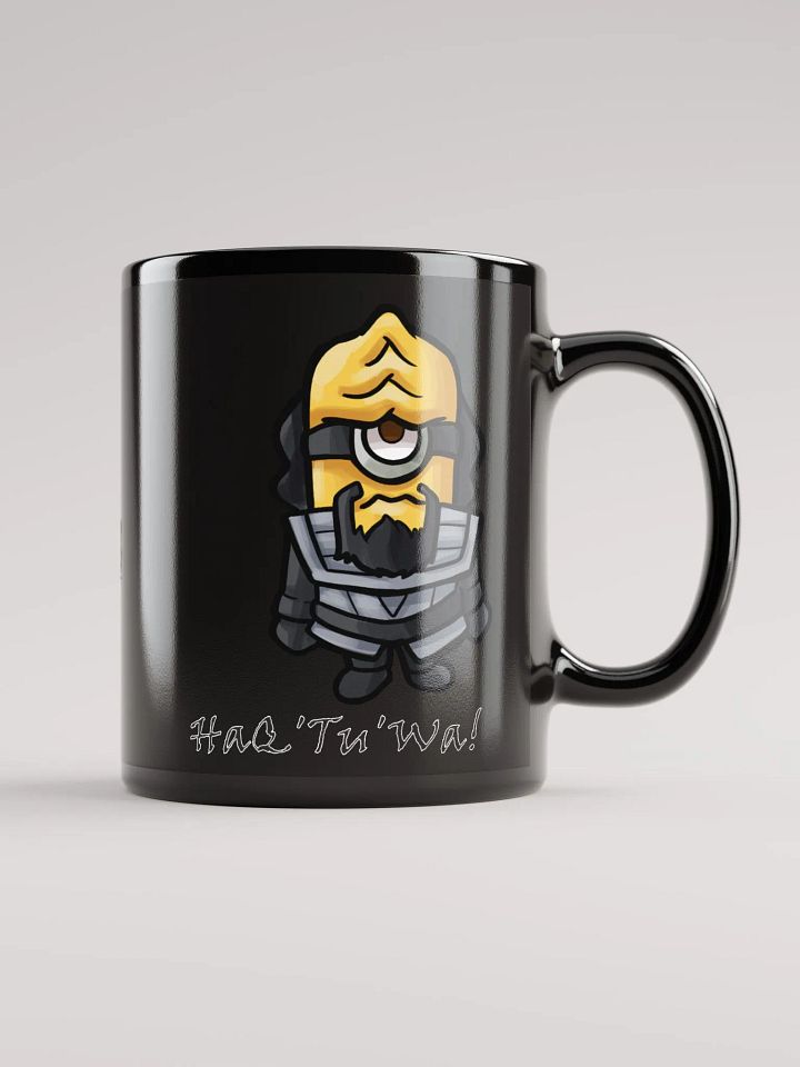 HaQ'Tu'Wa! Black Glossy Mug product image (1)