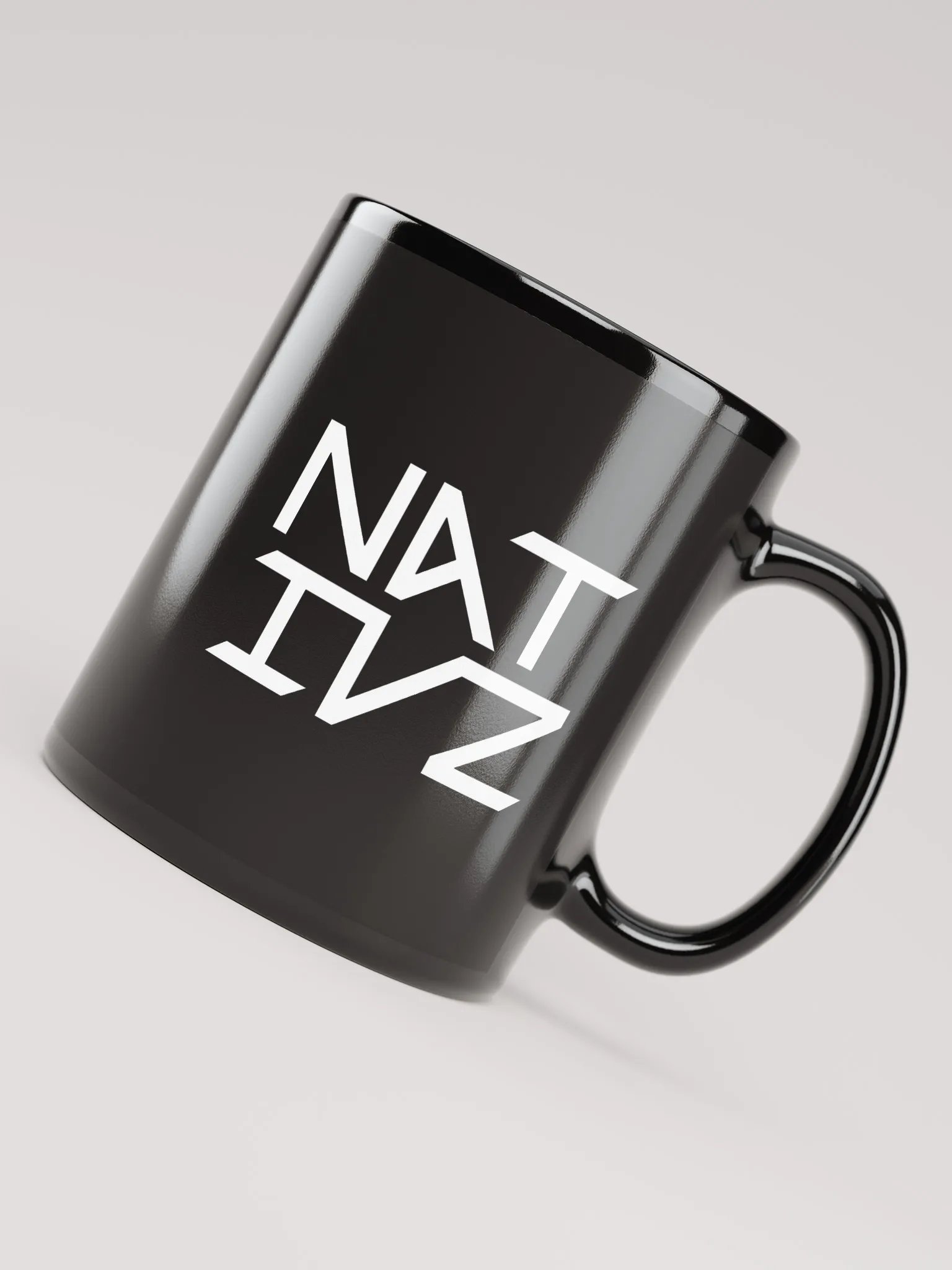 NATIVZ Block Graphic Glossy Mug product image (8)