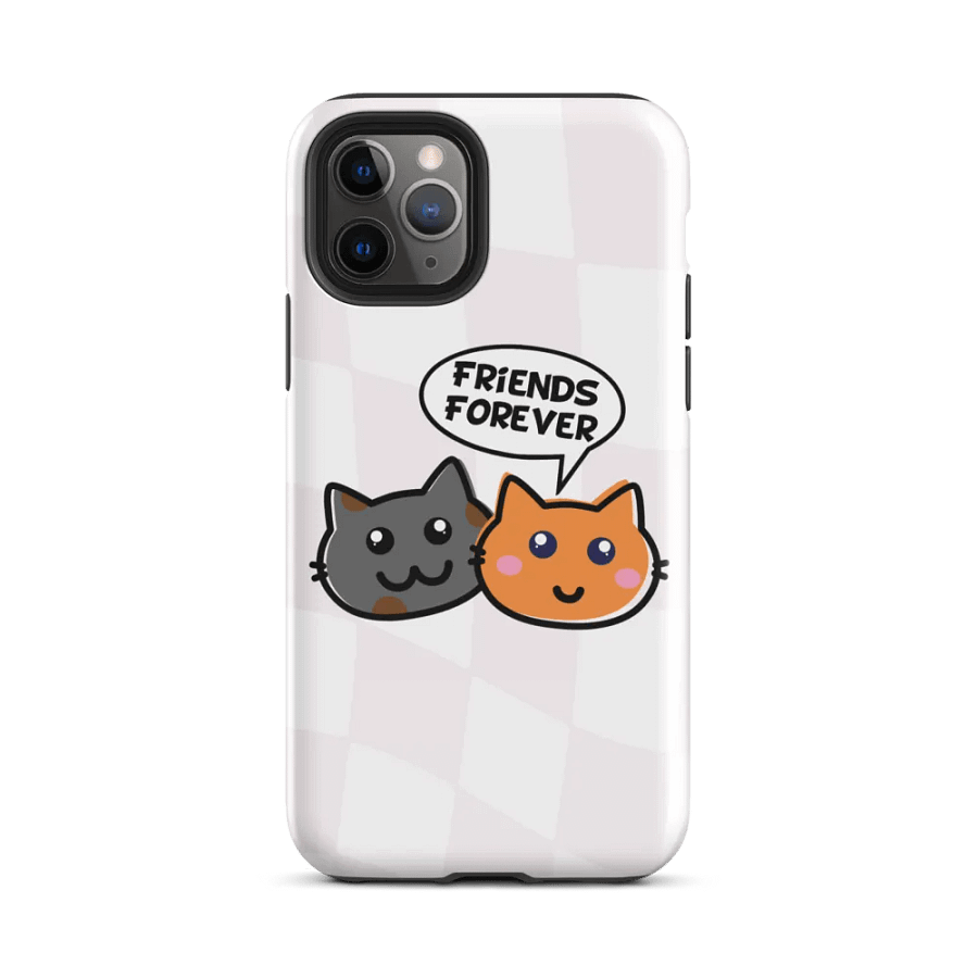 “Friends Forever” Cat iPhone Case – Adorable Two Cat Design for Pet Lovers product image (27)