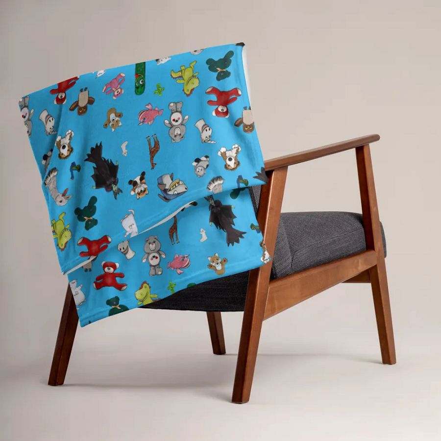 Blue KidTime StoryTime Family Blanket product image (3)