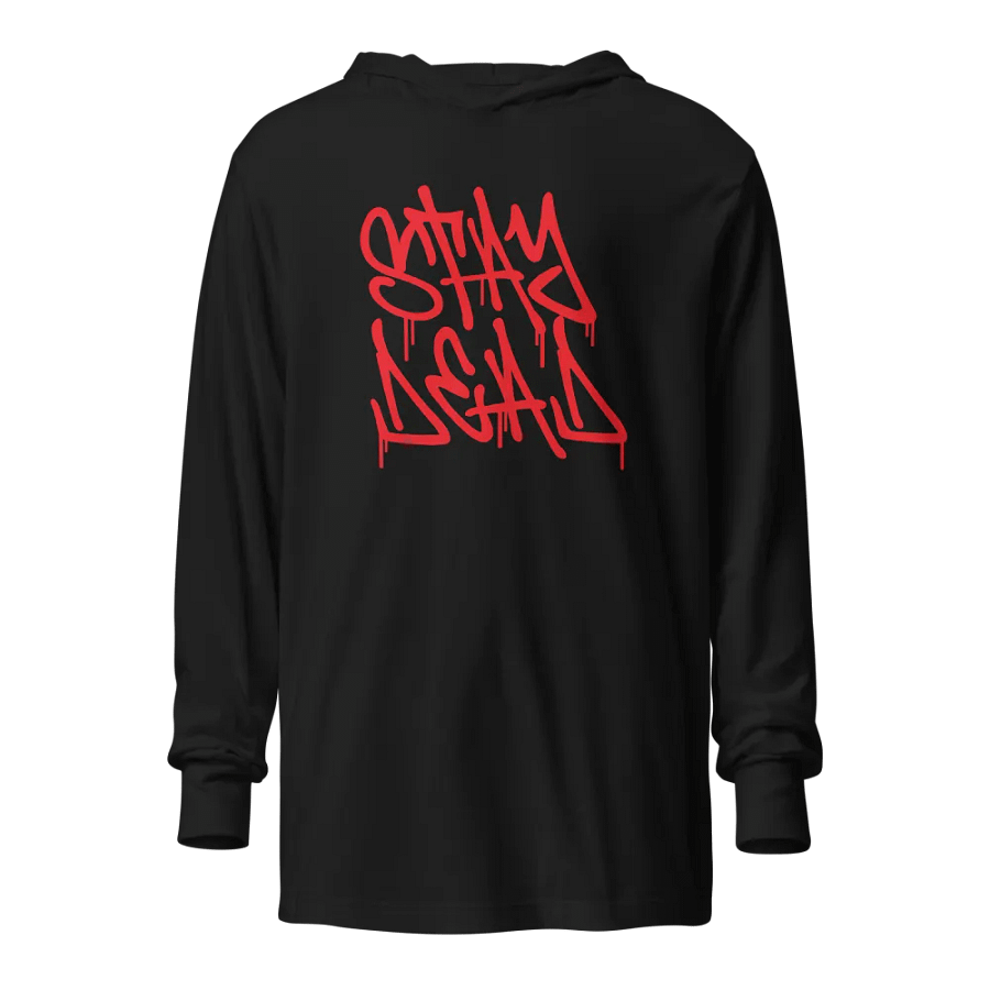 Stay Dead Bella+Canvas Unisex Hooded Long Sleeve Tee product image (4)