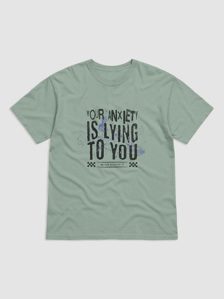 Anxiety Lies Distressed Tee product image (1)