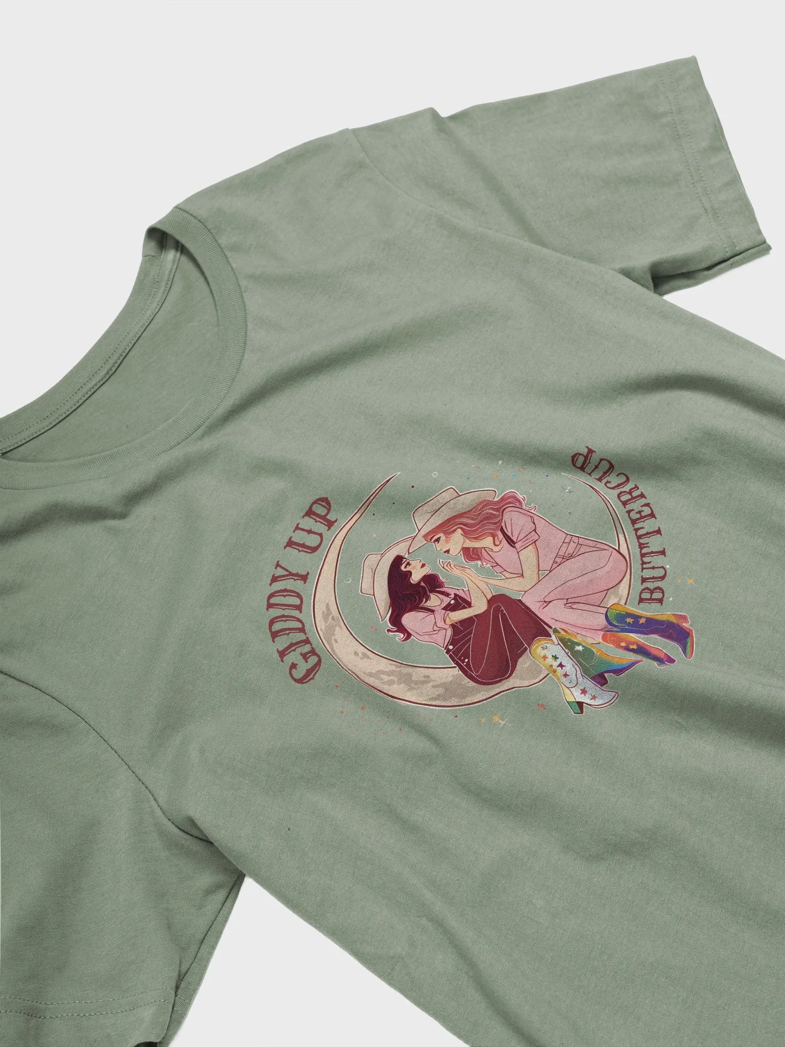 Sapphic Giddy Up Tee product image (28)