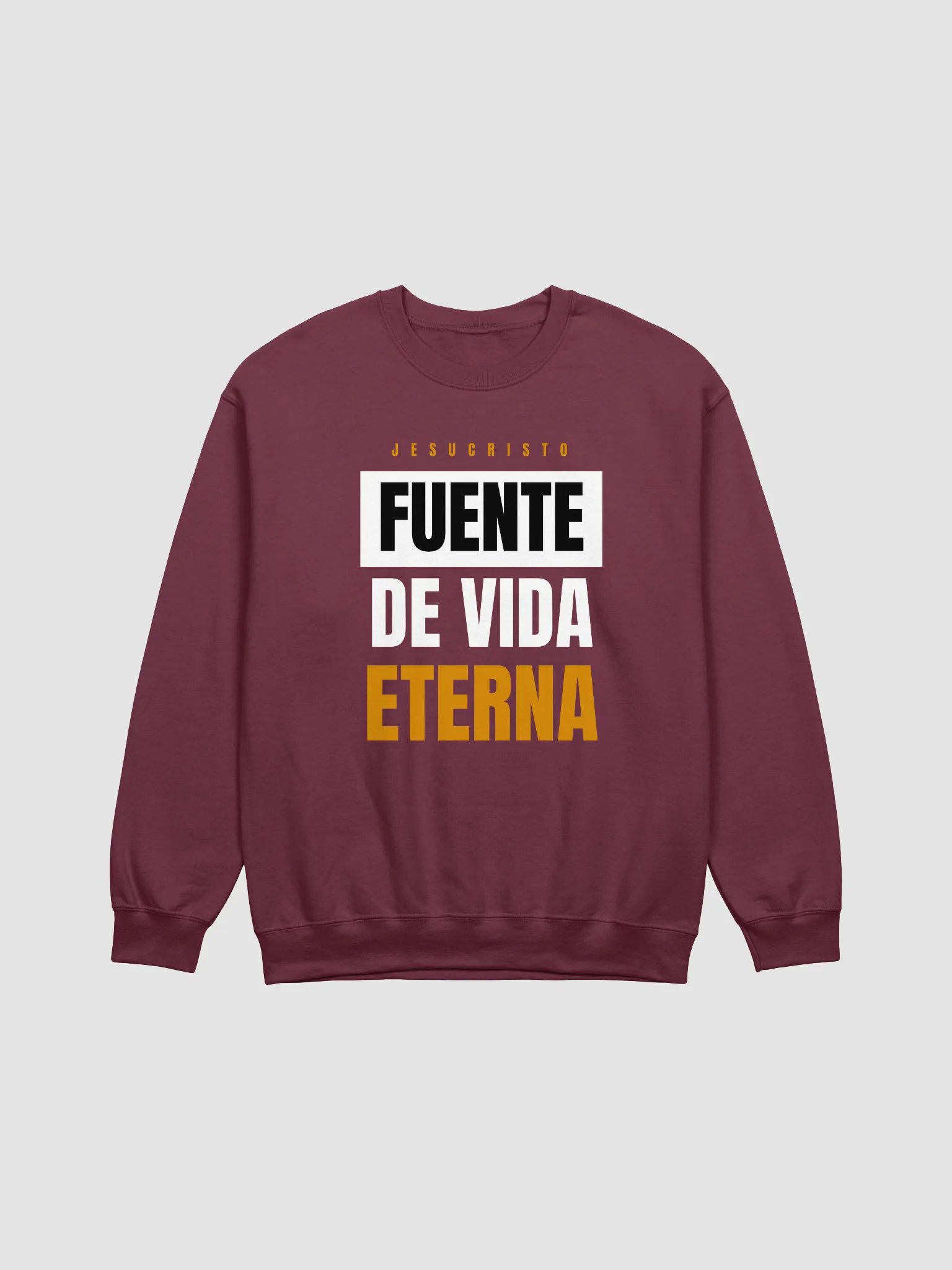 Sudadera Unisex Cuello Redondo | Fuente de Vida product image (5)