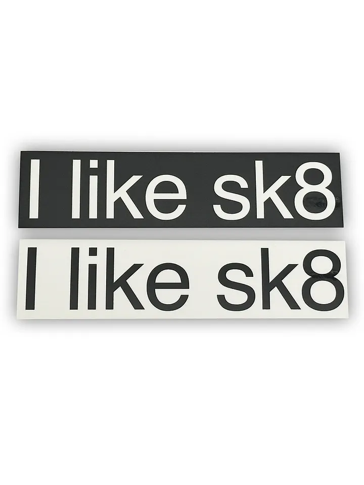 I like sk8 Stickers (10 pack) product image (1)
