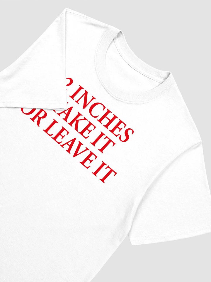 2 inches take it or leave it T-shirt product image (2)