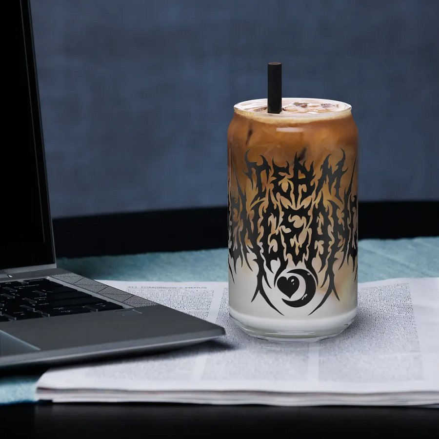 Team Vengeance Death Metal Can Glass product image (33)