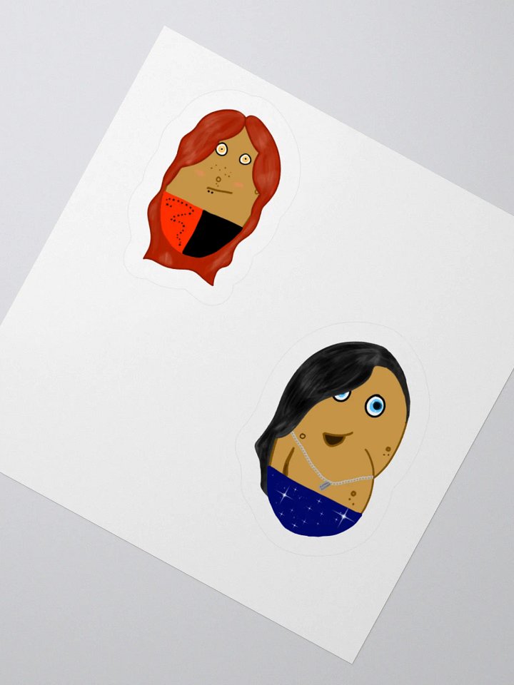 The Lovers Spud Sticker Set product image (6)