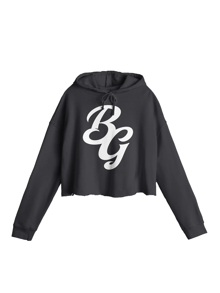 Full Script Initial-Cropped Hoodie product image (2)