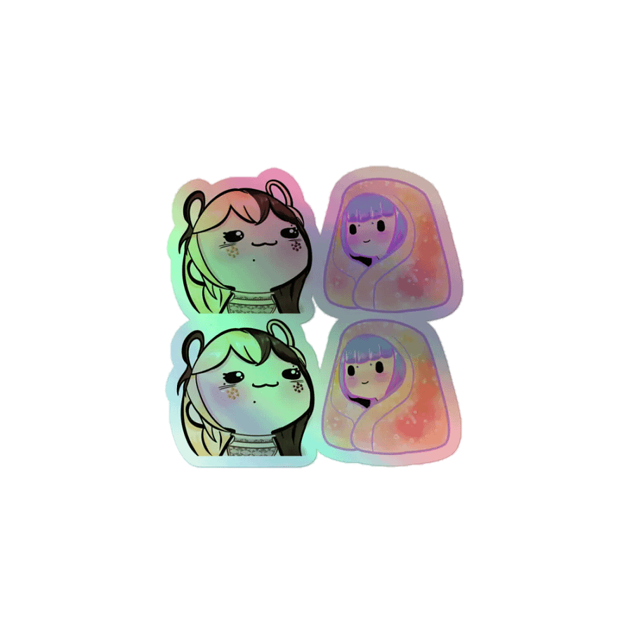 Emote Holographic Sticker Set product image (1)