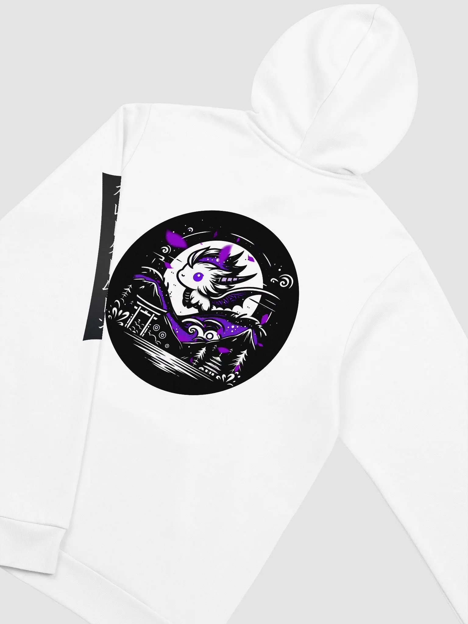 Chibi Zephryus UNISEX Hoodie ( White & Light Colors) product image (4)