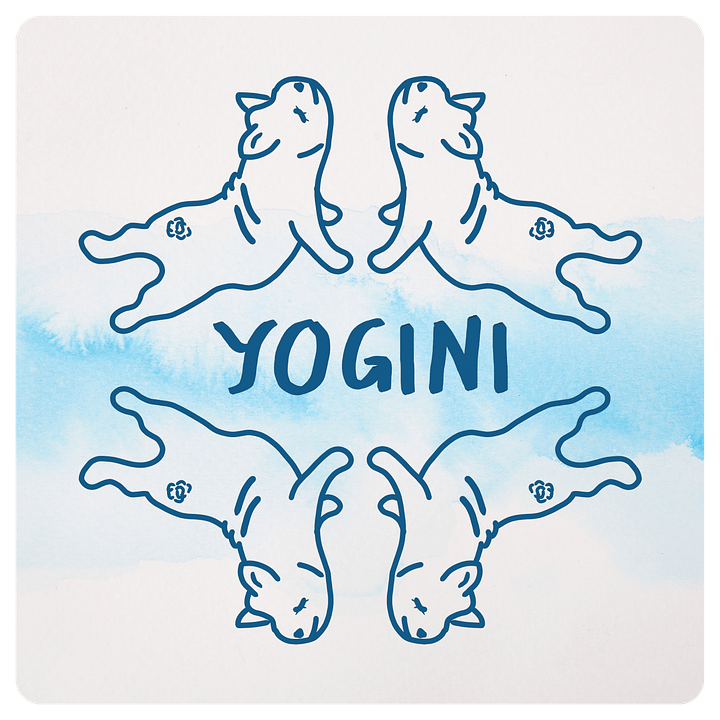 Yogini Quad Blue (Unisex Tee) product image (2)
