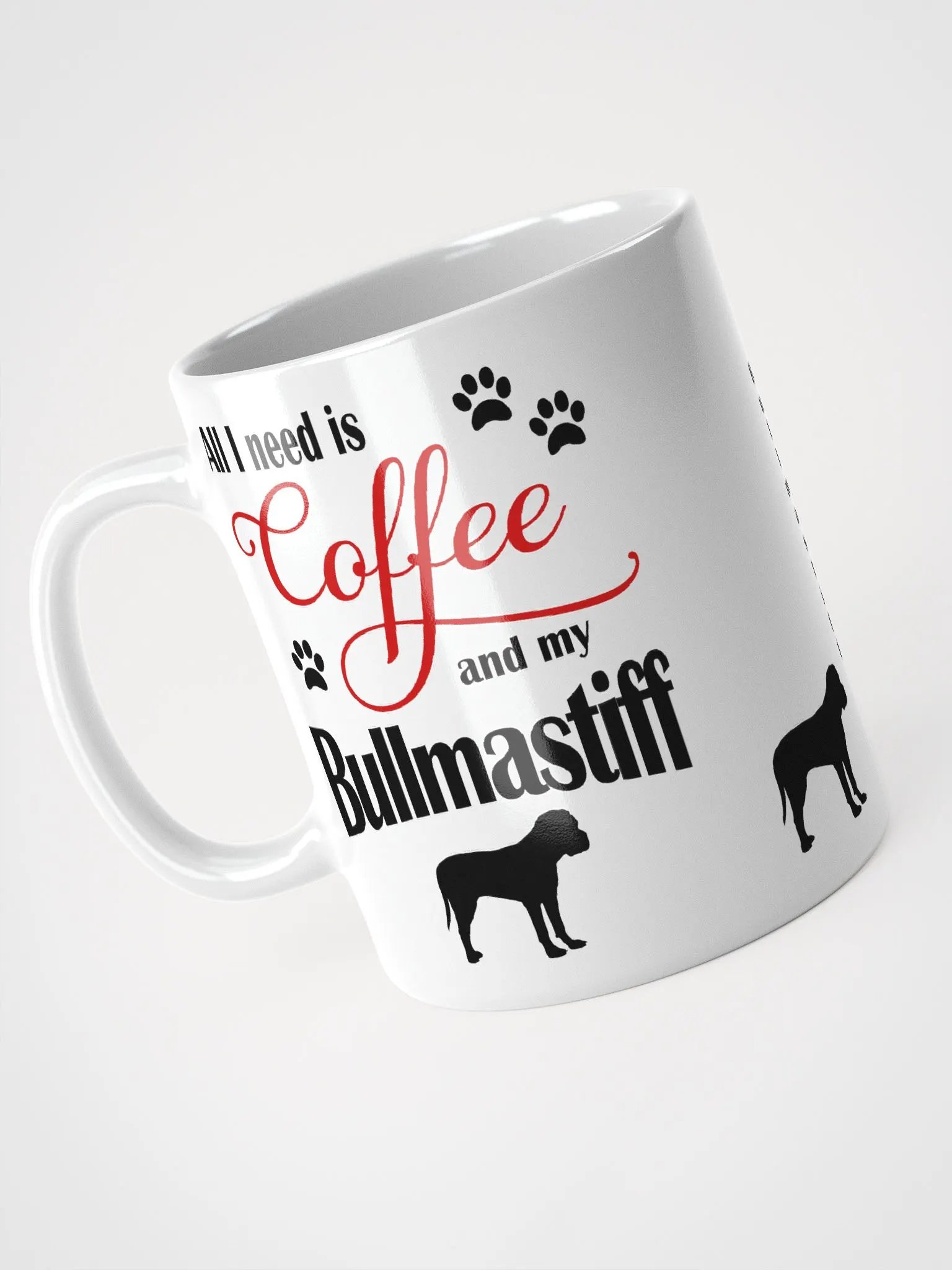 Coffee and my Bullmastiff Mug product image (3)