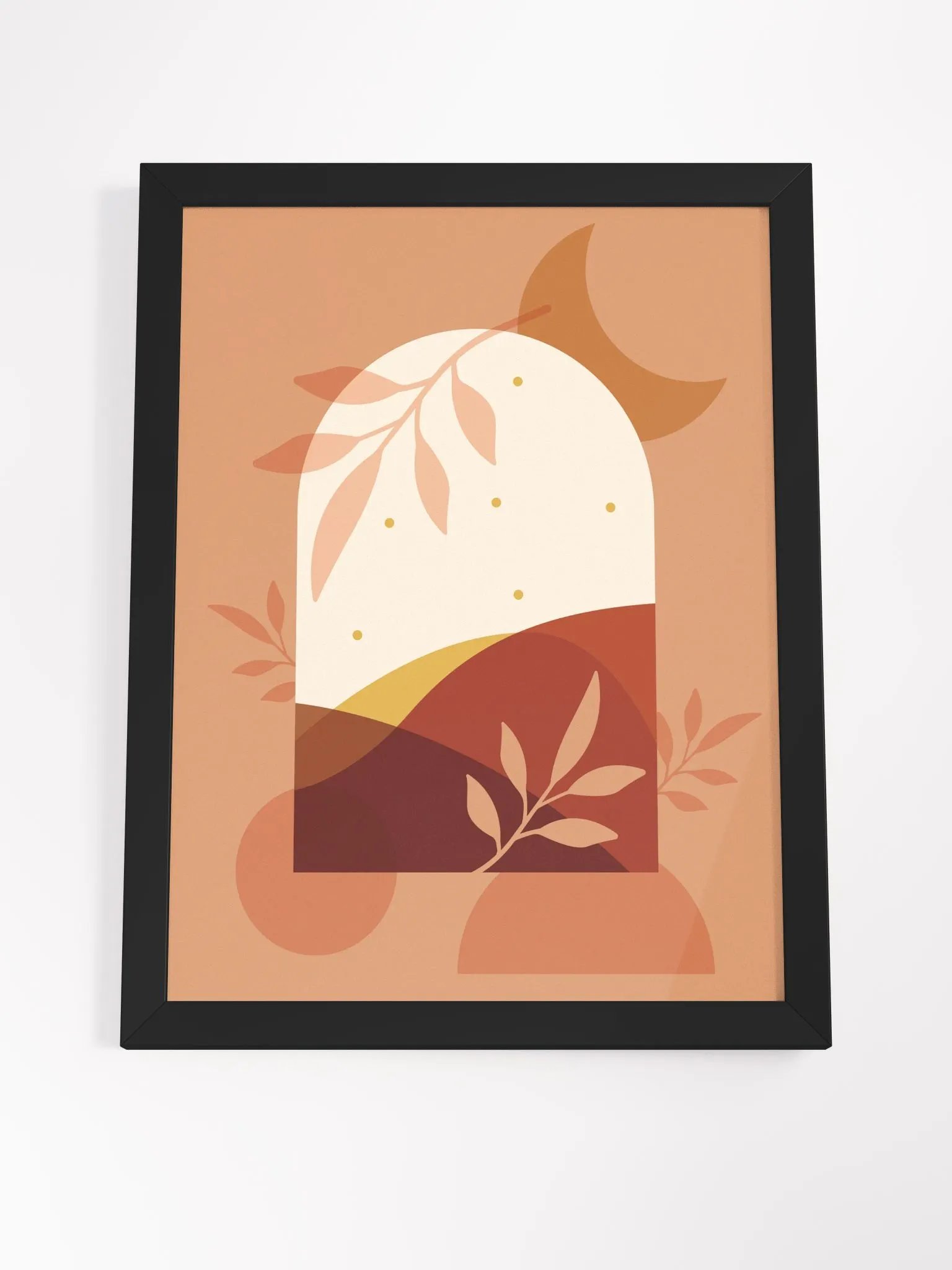 Earthy Arch - Framed Minimalist Poster product image (47)