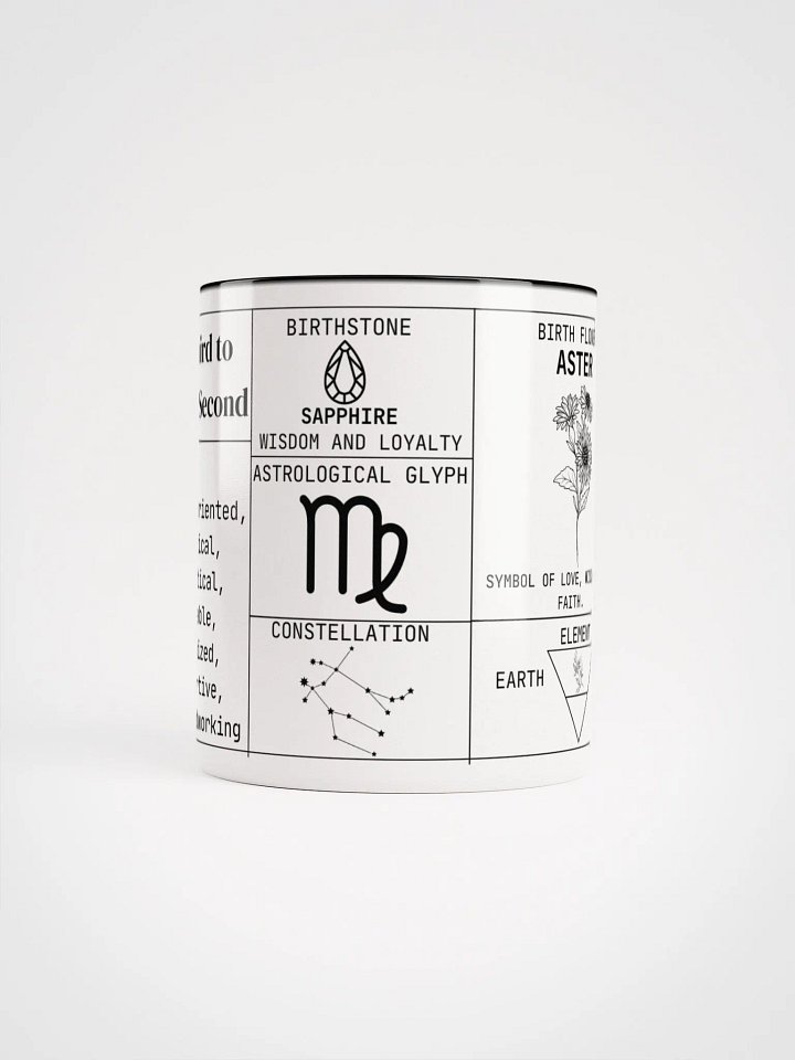 Virgo Zodiac Ceramic Mug product image (2)
