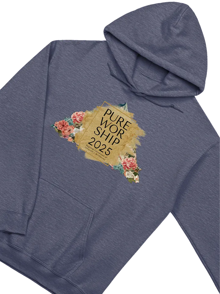 "Pure Worship" 2025 Convention Floral Mountain Hoodie product image (2)